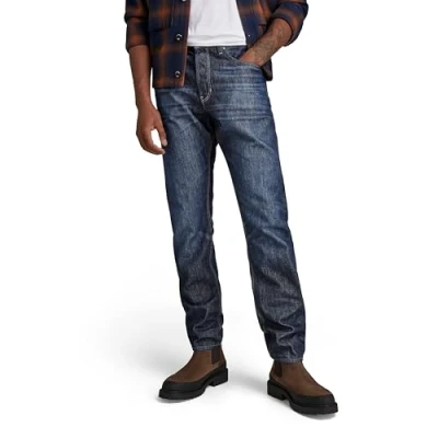 Image of G STAR RAW Men&#039;s Triple A Regular Straight Jeans, Blue (worn in pacific D19161 B988 D350), 30W / 32L