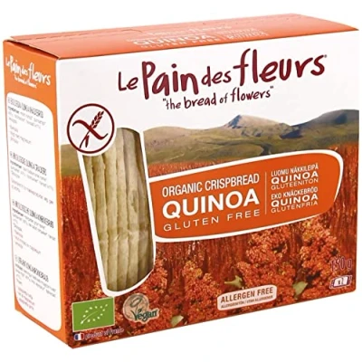Image of Le Pain Des Fleurs Organic Quinoa Gluten Free Crispbread, 150 g