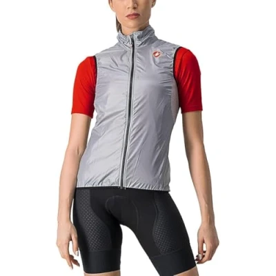 Image of CASTELLI 4520088 870 ARIA W vest Women&#039;s Sports Silver Gray M