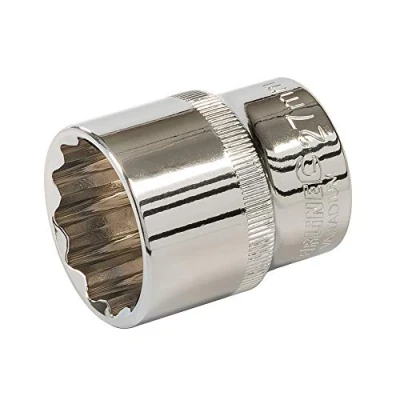 Image of Silverline Socket 1/2&quot; Drive 12pt Metric 27mm