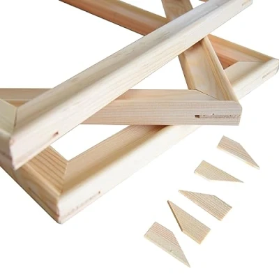 Image of GP TONER Wooden Frame for Canvas DIY Stretching Bars Oil Painting Display, Arts and Crafts Sizes 55x28 in