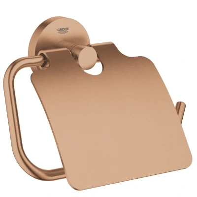 Image of Grohe Essentials Toilet Roll Holder Brushed Warm Sunset (40367DL1)