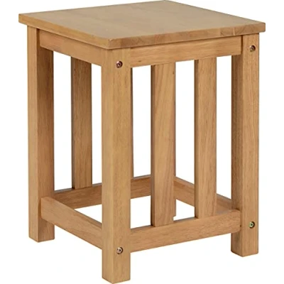 Image of Seconique Richmond Stool (Box of 2) in Oak Varnish