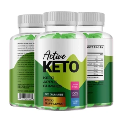 Image of Active Keto Gummies 1000Mg Apple Supports Healthy Weight Loss (60 Gummies) 1 Bottle