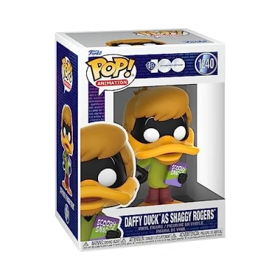 Image of Funko POP! Animation: HB Daffy Duck As Shaggy Looney Tunes Collectable Vinyl Figure Gift Idea Official Merchandise Toys for Kids &amp; Adults TV Fans Model Collectors