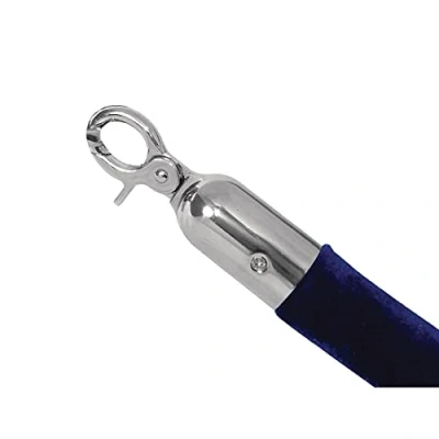 Image of Bolero Blue Rope Barrier System 1500X32mm Crowd Control Divider Posts