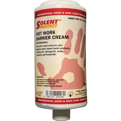 Image of Solent Cleaning Wet Work Barrier Cream, 1L