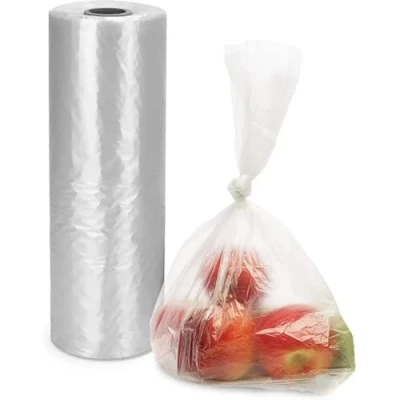 Image of JKG® 200 x Large FOOD and Sandwich Bags Fridge Freezer Rolls Kids Clear Plastic All Types of Preservation KEEP FRESH (27cm 22cm)