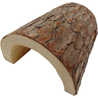 Image of Komodo Wooden Hide for Reptiles, x Large Size (Approx. 12D 27W 5.5H cm)