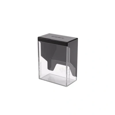 Image of Gamegenic Bastion 50+ XL Deck Box Compact, Secure, and Perfectly Organized for Your Trading Cards! Safely Protects Double Sleeved Cards, White Color, Made