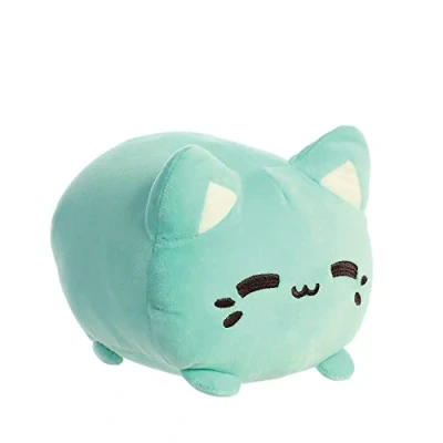 Image of Aurora, 14274, Tasty Peach Mint Meowchi, 7In, Eco friendly soft toy