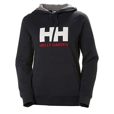 Image of Helly Hansen W HH Logo Hoodie Womens Navy S