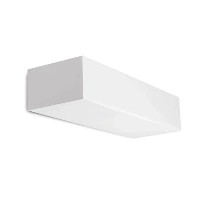 Image of Integral LED Lamia Indoor Decorative Paintable Plaster Wall Mounted Up Light Requires 1x E14 Bulb (Sold separately) Match Your Interior, Ideal for Bedroom, Living Room, Hallways &amp; Offices