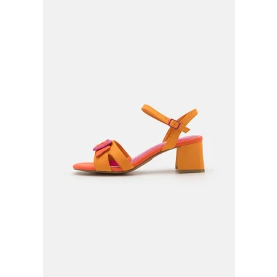 Image of MARCO TOZZI Women&#039;s 2 28387 44 Sandals, Mango Comb, 6.5 UK