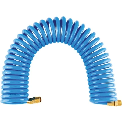 Image of Kobe Airline Hose, Hi flex Polyurethane, Retracting Coil, 3/8&quot;