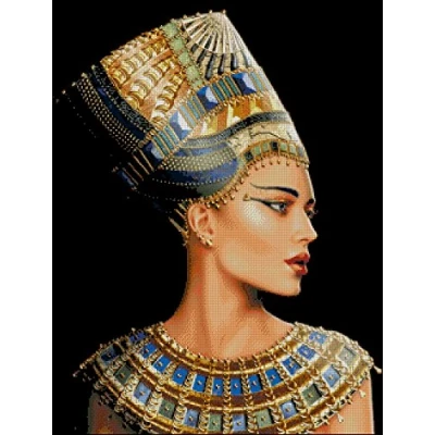 Image of Cleopatra Series Cross Stitch Kits,Egyptian Cotton,14ct, 56x70cm 250x329 Counted Kit
