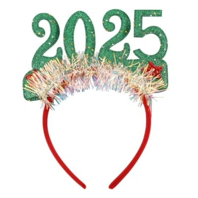 Image of Christmas Headband Xmas Headbands Hair Bands Band Hoop Party Accessories Headdress Headwear for Women and Girls