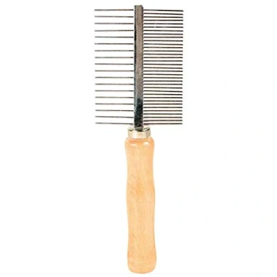 Image of Trixie Medium and Wide Teeth Double Sided Comb, 17 cm