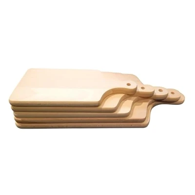 Image of Wooden World Set of 5 Traditional Beech Wood Cutting Chopping Boards Sizes