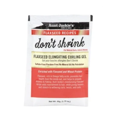 Image of Aunt Jackie&#039;s Don&#039;t Shrink Curling Gel 1.75oz Sachet