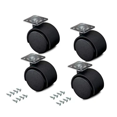 Image of kippen 1614K1 Set of 4 Twin Rollers 40 mm with Turntable