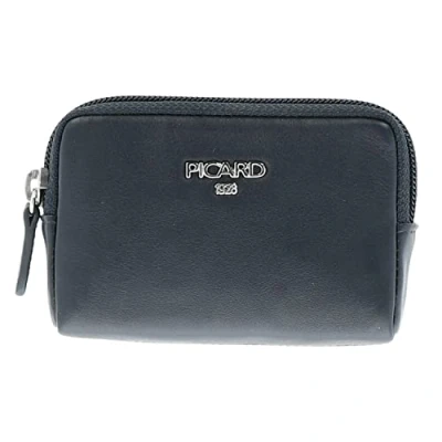 Image of Picard Bingo 8976 8976342023 Women&#039;s Key case Cowhide Leather with Zip in Ocean Colour 11 x 7 3 cm, ocean, standard size,