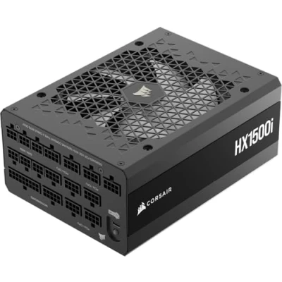 Image of CORSAIR HX1500i (2025) Fully Modular Ultra Low Noise ATX Power Supply with 12V 2x6 Cable 3.1 &amp; PCIe 5.1 Compliant, Cybenetics Platinum Efficiency, Fluid Dynamic Bearing Fan Black