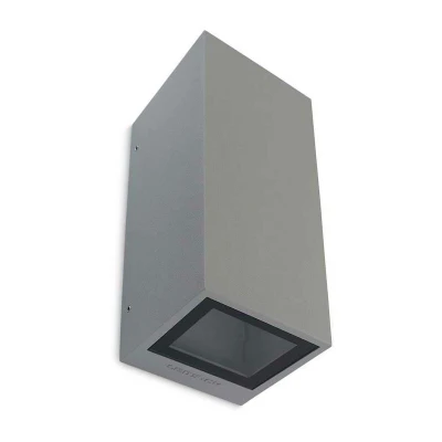 Image of Afrodita 2 Light Outdoor Up Down Wall Grey IP65, GU10