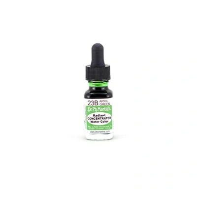 Image of Dr. Ph. Martin&#039;s Radiant Concentrated Water Color, 0.5 oz, April Green (23B)