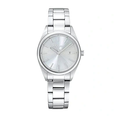 Image of s.Oliver wrist watch ladies quartz analog, with stainless steel bracelet, silver, 5 bar water resistant, comes in watches gift box, 2033562
