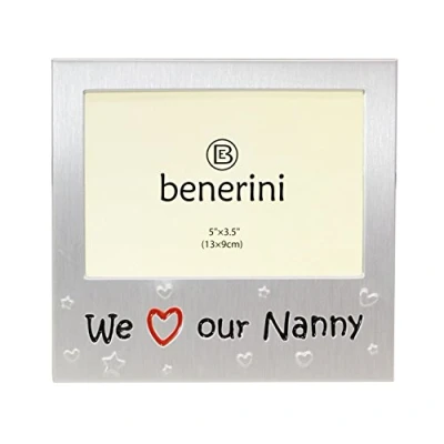 Image of benerini We Love Our Nanny &#039; Photo Picture Frame Gift 5 x 3.5