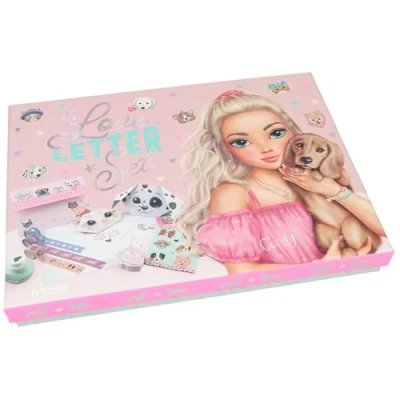 Image of Depesche 12881 TOPModel Kitty and Doggy Love Letter Set, Multicoloured