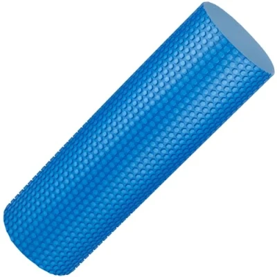 Image of Jazooli Large Foam Roller Tube Yoga Pilates High Density Trigger Point Physio Massage Blue
