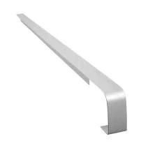 Image of Rolabond Kitchen Worktop Straight Running Joint Matt Silver 40mm x 630mm