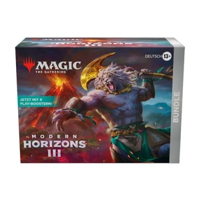 Image of Magic The Gathering Modern Horizons 3 Bundle 9 Play Boosters, 30 Country Maps + Exclusive Accessories