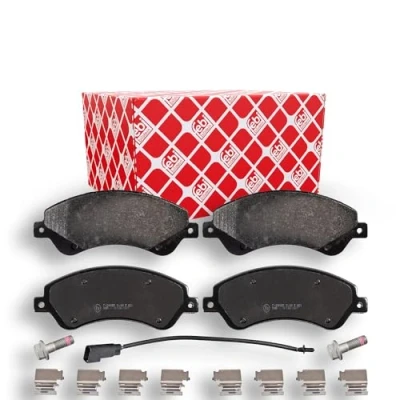 Image of 1371403, 1433954, 1534428, 1554523, 1560023 Brake pad set FEBI BILSTEIN 16673 FORD: Transit Mk6 Van, Minibus, Caja / Chasis