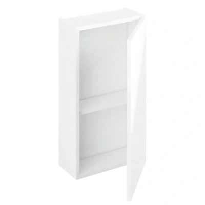 Image of Iflo Aliano Wall Hung 1 Door White 400mm X 250mm 579024