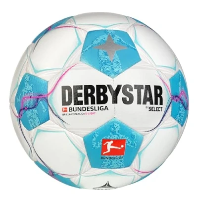 Image of Derbystar Unisex Adult Bundesliga Brillant Replica S Football Balls Multicolour 68 69