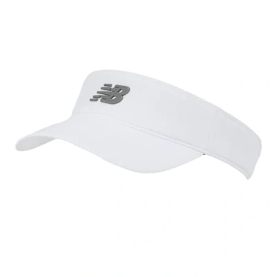 Image of New Balance Unisex Sun &amp; Sport Performance Visor V 2.0 White