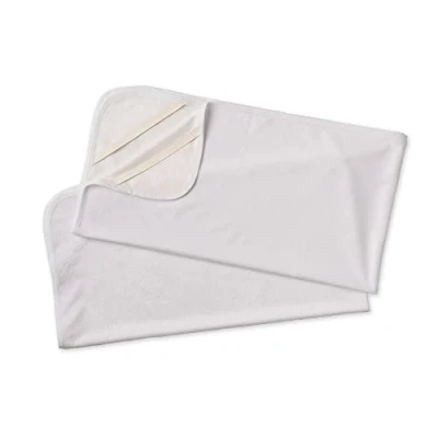Image of FlyIdeas Set of 2 Waterproof Bamboo Mattress Protectors for Cribs, Cots and Prams I Super Soft &amp; Absorbent Baby Bed Covers, Hypoallergenic Phthalate Free
