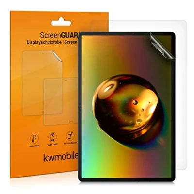 Image of kwmobile Screen Protector Compatible with Samsung Galaxy Tab S7 Plus/Tab FE 2x Anti fingerprint Film Shield for Tablet