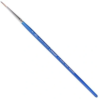 Image of Winsor &amp; Newton 5301002 Cotman Water Colour Series 111 Short Handle Synthetic Brush Round #2