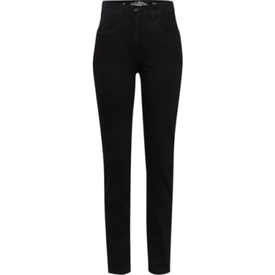 Image of Raphaela by Brax Women&#039;s Laura New Authentic Denim Jeans, Black, 31W x 30L
