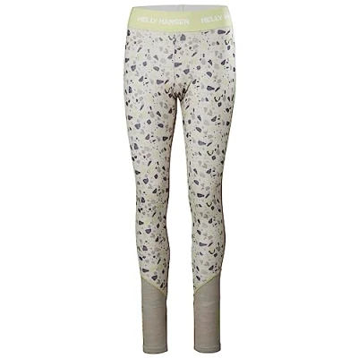 Image of Helly Hansen Womens W LIFA Merino Midw Gra Pant, Terrazzo Granite, XL