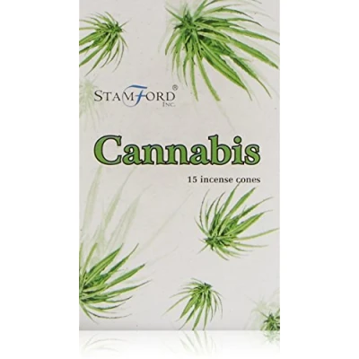 Image of Stamford Cannabis Incense Cones, 12 Boxes of 15 cones