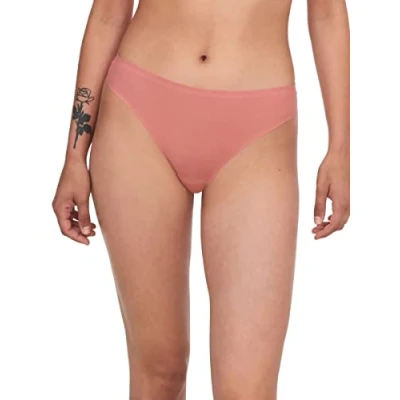 Image of Chantelle Women&#039;s, SOFTSTRETCH, Thong, Women&#039;s invisible lingerie, Peche Melba, One Size