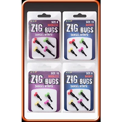 Image of ESP Zig Bugs Damsel Nymph size 10 barbed