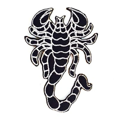 Image of Scorpion Patch Iron On Sew Embroidery Badge Cartoon