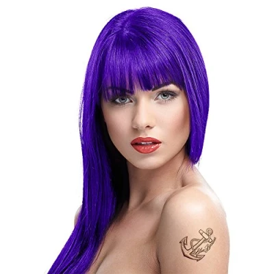 Image of Crazy Color Rainbow Semi Permanent Hair Colour Dye Cream 100 ml