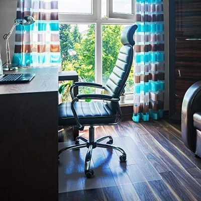 Image of Floortex® Ultimat® Polycarbonate Rectangular Chair Mat for Hard Floor 116 x 150cm